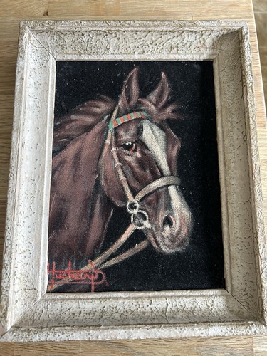 Paul huchard painting horse - painting,