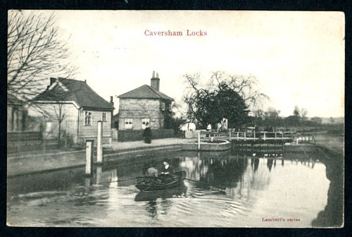 Caversham locks the river - on,