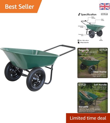Large capacity 70l wheelbarrow - large,