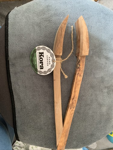 Kora olive wood salad serving - olive,