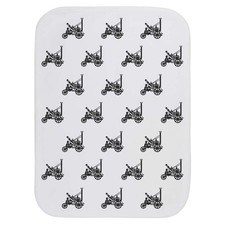 'Steam Car' Baby Burp / Wash