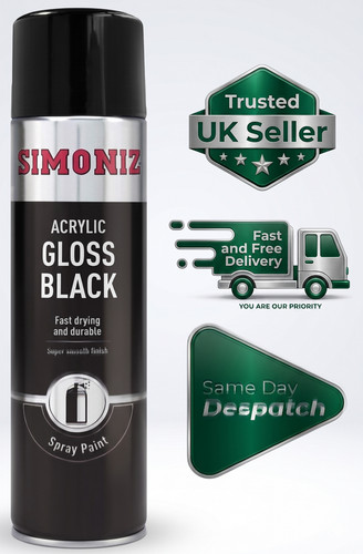 Simoniz acrylic gloss black - acrylic,