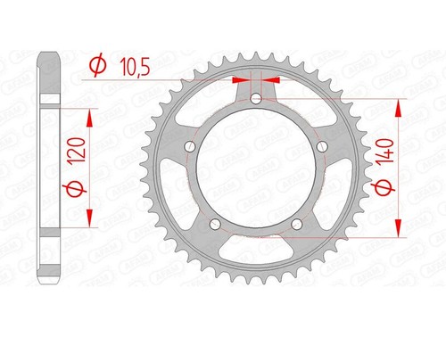 38504 standard steel - 38504-standard, crown
