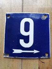 Vintage French Door Number