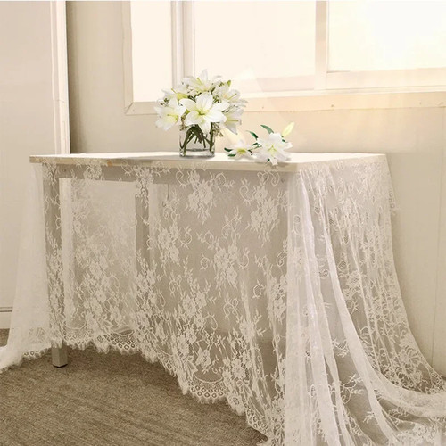 Rustic white lace - rustic,