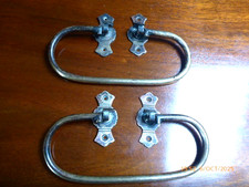 Pair Victorian Brass Umbrella