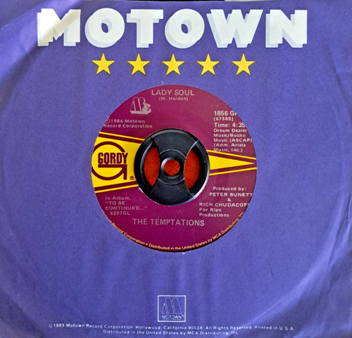 Northern soul temptations lady - temptations,