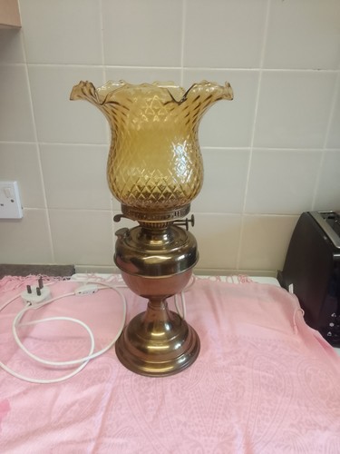 Converted oil lamp - converted,