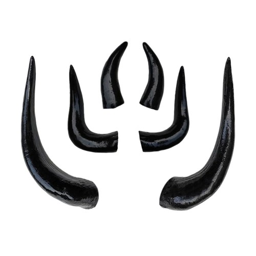 Unique bull horn large faux - unique,