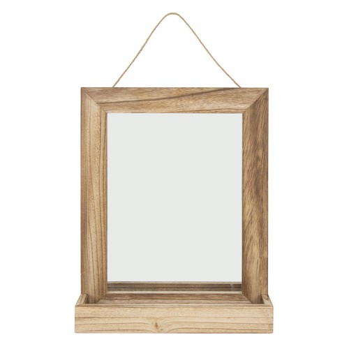 Bathroom wooden frame wall - bathroom,