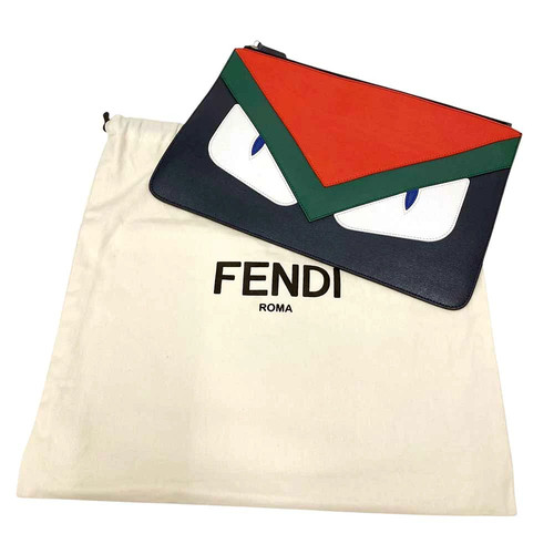 Fendi clutch bag leather - fendi,