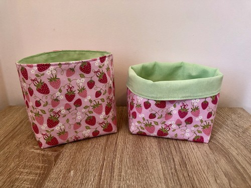 Handmade fabric storage gift - handmade, storage/gift