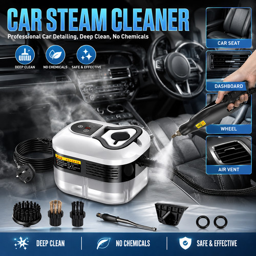 Car steam cleaner handheld - car,