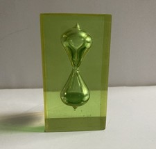 Vintage Lucite Egg Timer Hour