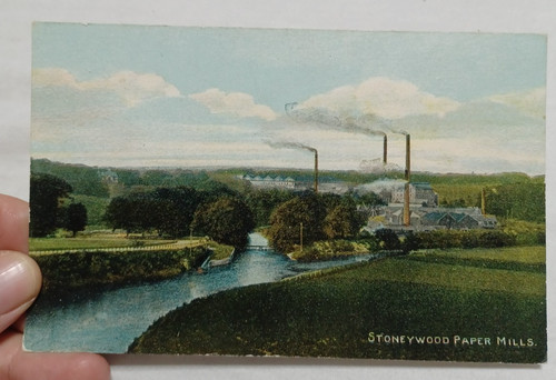 Vintage postcard stoneywood - vintage,