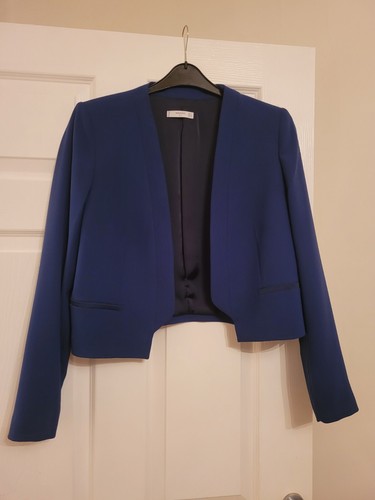Mango blue jacket size - mango,