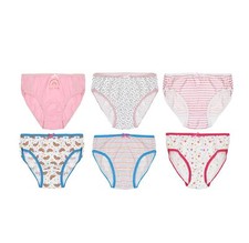 Girls Printed Cotton Briefs