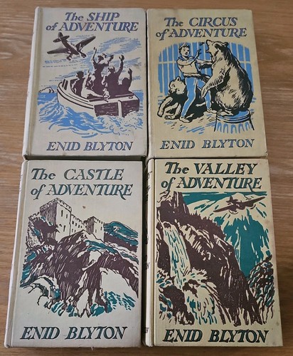 Enid blyton adventure series - enid,