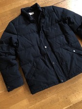 Sirplus Ventile Cotton Down Fill Jacket Mens Medium Navy Sir Plus