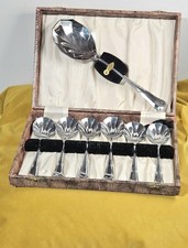 Vintage Chrome Plated Dessert