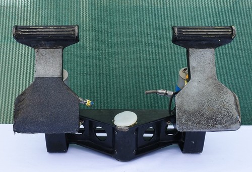Vintage aviation dual - aviation, rudder