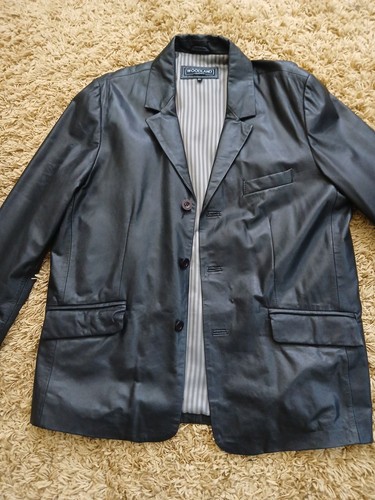 Black leather blazer for - blazer,