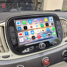 Apple CarPlay for FIAT 500 2016-2019 Android 15 Car Stereo Touchscreen GPS Radio