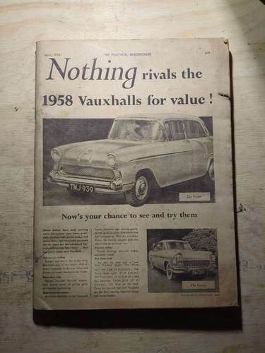 Vintage vauxhall victor - ad,