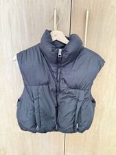 Girls Cropped Puffer Gillet Age 13-16