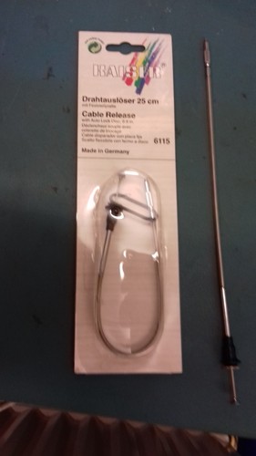 Kaiser camera cable release - kaiser,