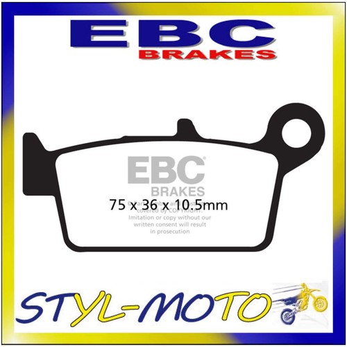 Fa131tt sintered rear brake - sintered,