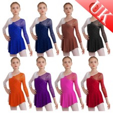 UK Girls Sheer Mesh Long