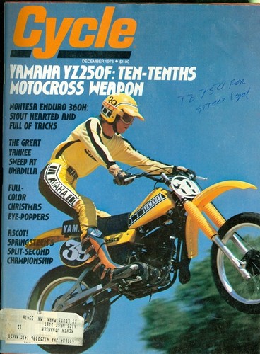 1978 cycle magazine - cycle, yamaha