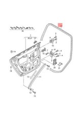 Genuine Door Seal Inner AUDI A3 S3 Sportback Lim. Quattro. 8P4833721A7N9