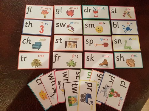 Consonant blends phonics - consonant, blends-