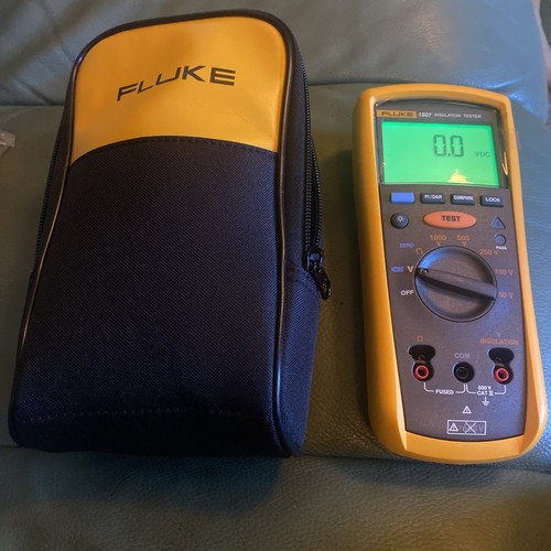 Fluke 1507 insulation tester - fluke,