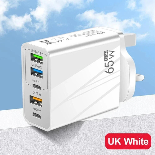 65w multi port fast - 65w, quick
