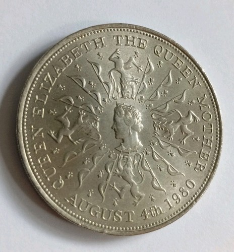 Vintage 1980 queen mother 80th - queen,