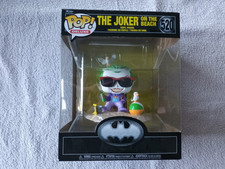 Funko Pop! Deluxe Batman 85th Anniversary The Joker on the Beach #520 Figure MIB