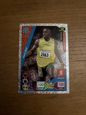 Panini Adrenalyn XL London Olympics Usain Bolt Jamaica Glitter Foil 2012