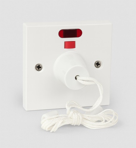 Shower ceiling pull cord - ceiling,
