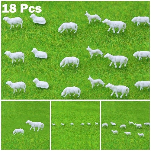 18pcs model railway - railway, scale