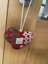 Small Welsh Wool Hanging Heart