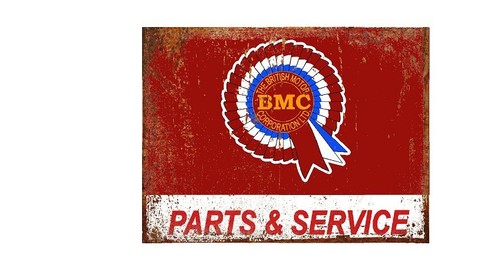 Bmc parts service vintage - bmc, &