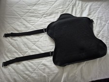 Motorcycle Comfort Gel Seat Cushion Universal Air Motorbike Pillow Pad Cover UK