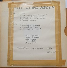 THE LONG HELLO Private Press
