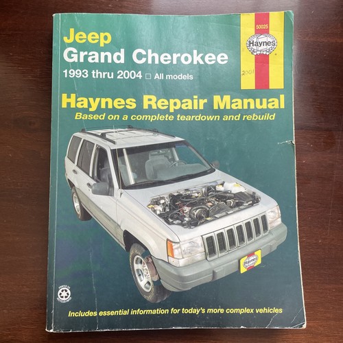 Printed book 1993 2004 jeep - book, 1993-2004