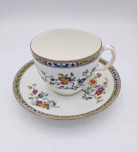 Cauldon breakfast cup saucer - breakfast, &