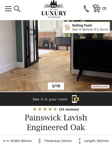 Boxes luxury flooring - 18,