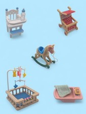 Sylvanian Families Nursery Furniture and Baby Accessories - Choose One